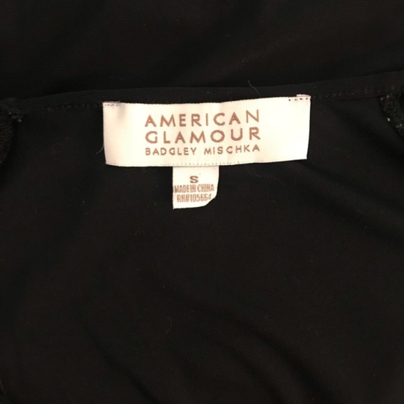 ❌ SOLD Badgley Mischka Black Tunic - Picture 7 of 8